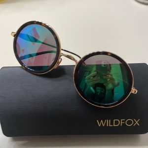 Wildfox 🦊 Ryder oversized mirrored sunglasses